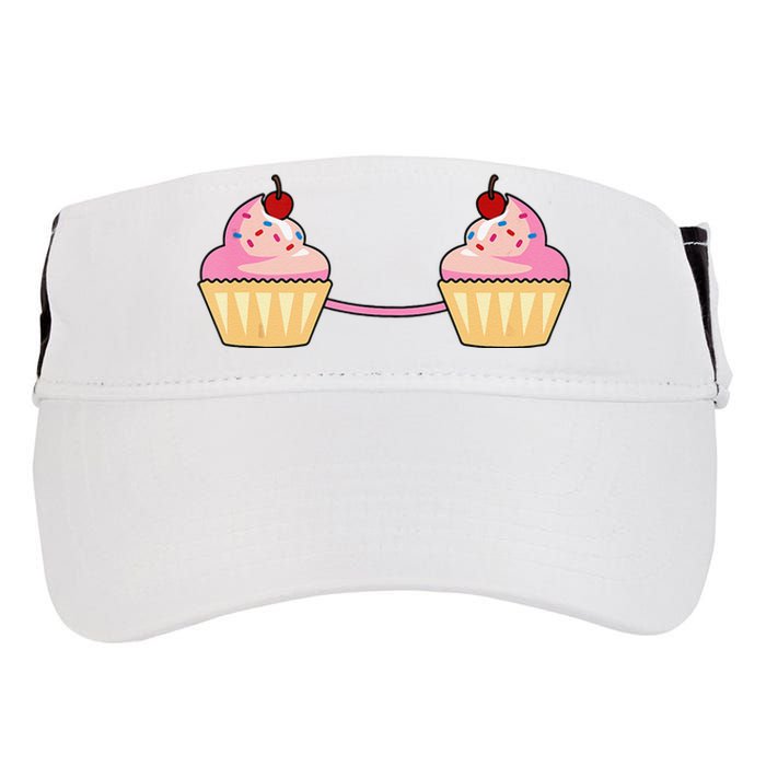 Cupcake Bra Costume Cute Easy Food Halloween Gift Adult Drive Performance Visor