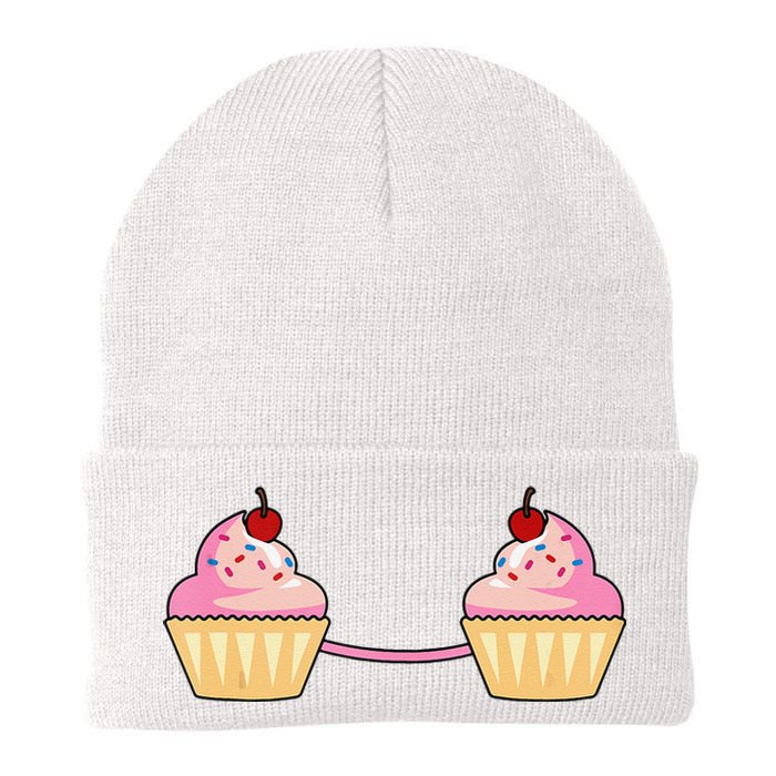 Cupcake Bra Costume Cute Easy Food Halloween Gift Knit Cap Winter Beanie