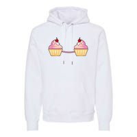 Cupcake Bra Costume Cute Easy Food Halloween Gift Premium Hoodie