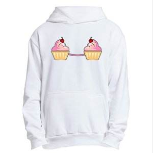 Cupcake Bra Costume Cute Easy Food Halloween Gift Urban Pullover Hoodie