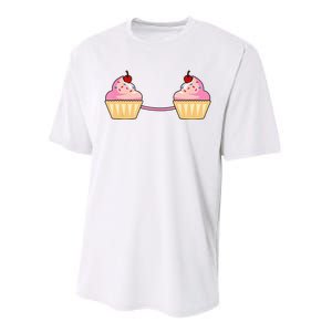 Cupcake Bra Costume Cute Easy Food Halloween Gift Performance Sprint T-Shirt