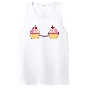 Cupcake Bra Costume Cute Easy Food Halloween Gift PosiCharge Competitor Tank