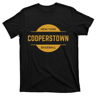 Cooperstown Baseball Cooperstown New York Baseball Hall Of T-Shirt