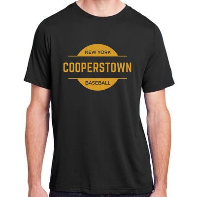 Cooperstown Baseball Cooperstown New York Baseball Hall Of Adult ChromaSoft Performance T-Shirt