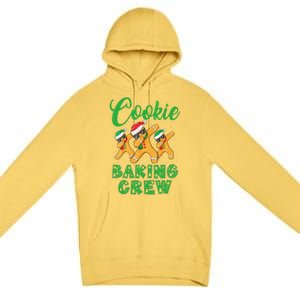 Cookie Baking Crew Dabbing Gingerbread Funny Christmas Hats Premium Pullover Hoodie