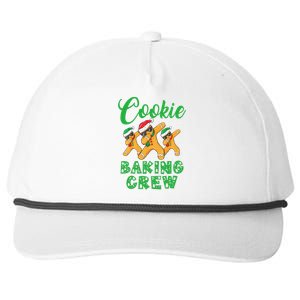 Cookie Baking Crew Dabbing Gingerbread Funny Christmas Hats Snapback Five-Panel Rope Hat