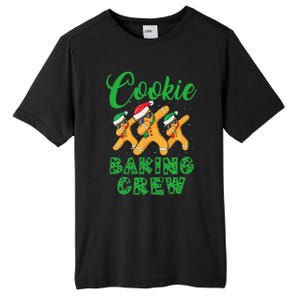 Cookie Baking Crew Dabbing Gingerbread Funny Christmas Hats Tall Fusion ChromaSoft Performance T-Shirt