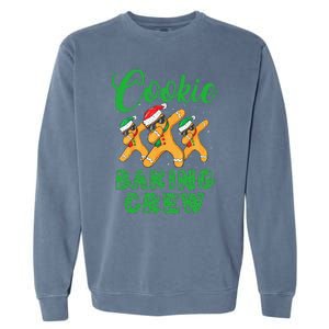 Cookie Baking Crew Dabbing Gingerbread Funny Christmas Hats Garment-Dyed Sweatshirt