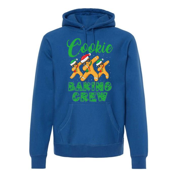 Cookie Baking Crew Dabbing Gingerbread Funny Christmas Hats Premium Hoodie