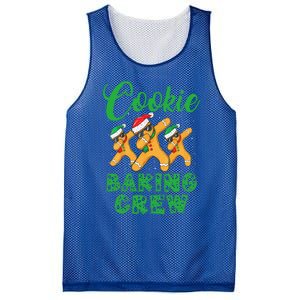 Cookie Baking Crew Dabbing Gingerbread Funny Christmas Hats Mesh Reversible Basketball Jersey Tank