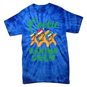 Cookie Baking Crew Dabbing Gingerbread Funny Christmas Hats Tie-Dye T-Shirt