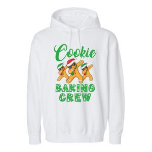 Cookie Baking Crew Dabbing Gingerbread Funny Christmas Hats Garment-Dyed Fleece Hoodie