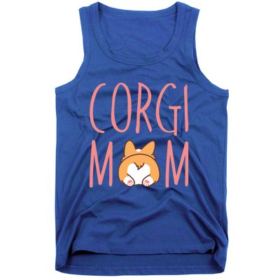 Corgi Butt Corgi Mom Dog Mom Funny Cute Pembroke Welsh Gift Tank Top