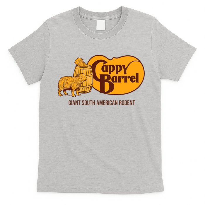 Cappy Barrel Capybara Campaign Store T-Shirt