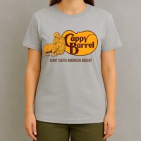 Cappy Barrel Capybara Campaign Store T-Shirt