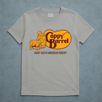 Cappy Barrel Capybara Campaign Store T-Shirt