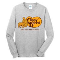 Cappy Barrel Capybara Campaign Store Tall Long Sleeve T-Shirt
