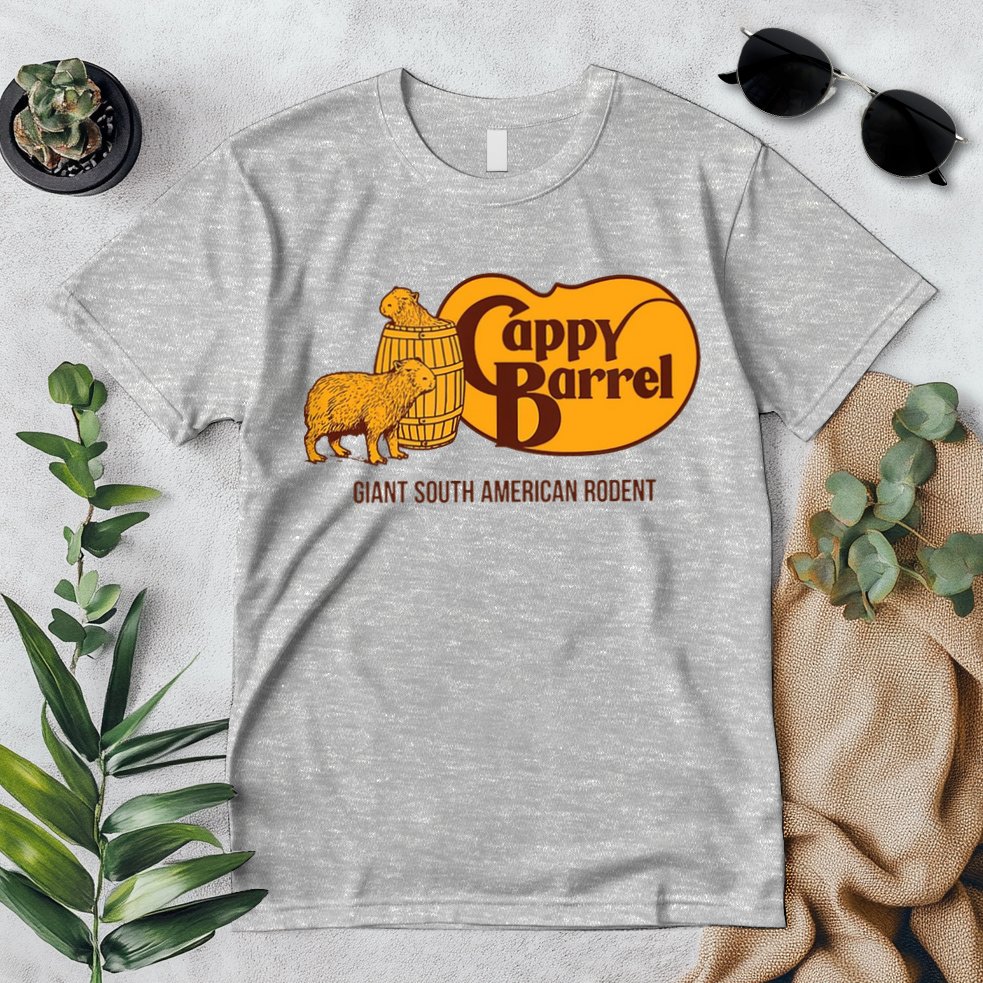 Cappy Barrel Capybara Campaign Store Premium T-Shirt