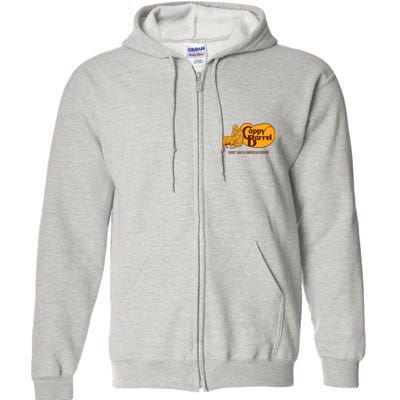 Cappy Barrel Capybara Campaign Store Full Zip Hoodie