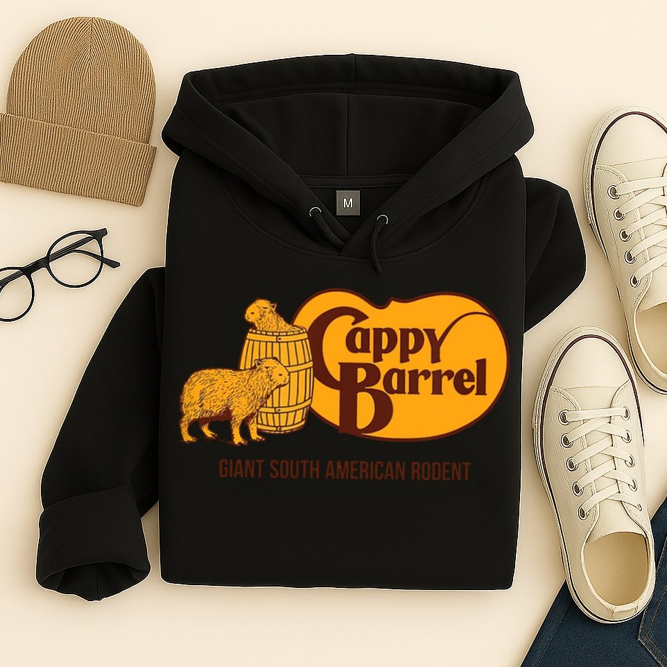 Cappy Barrel Capybara Campaign Store Hoodie