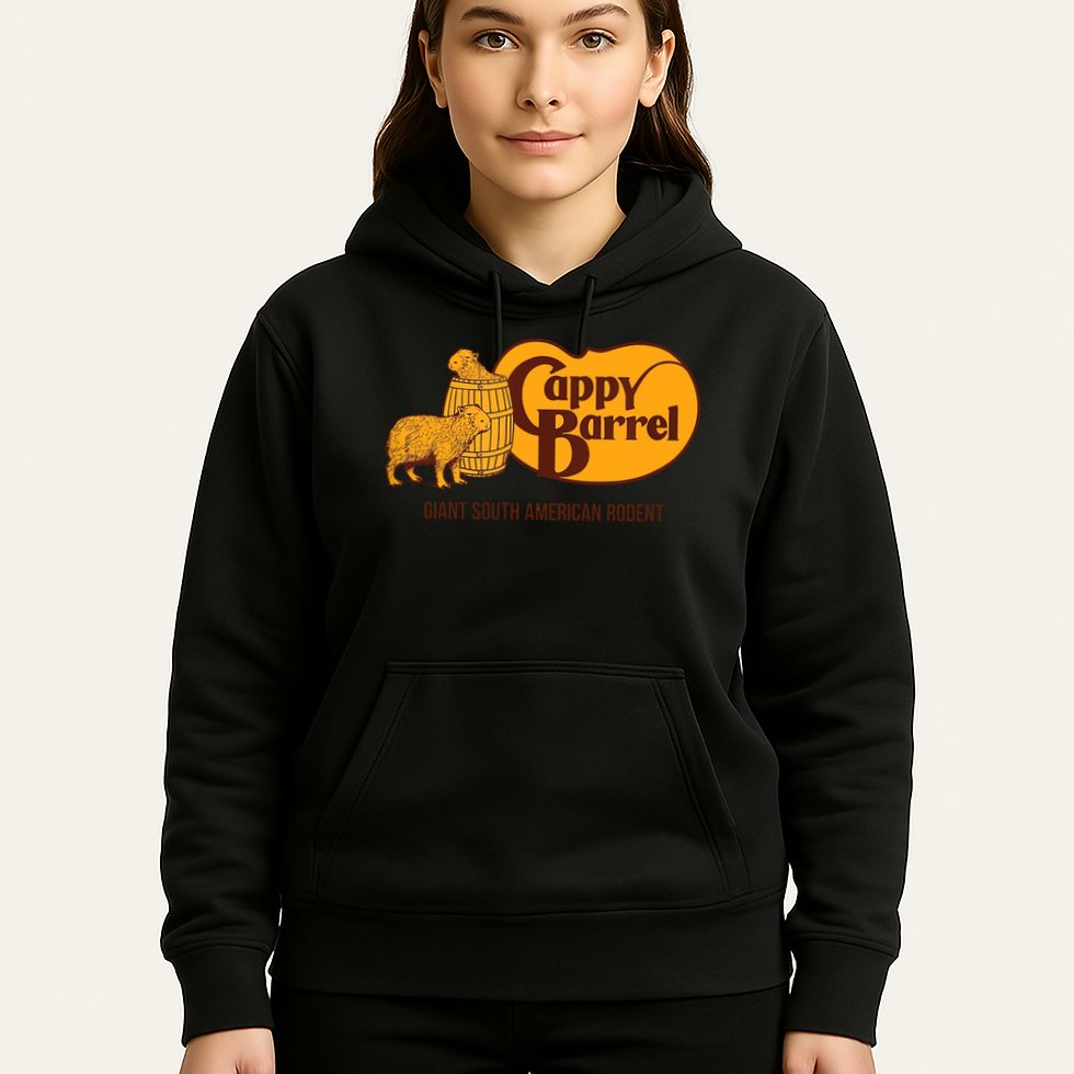 Cappy Barrel Capybara Campaign Store Hoodie