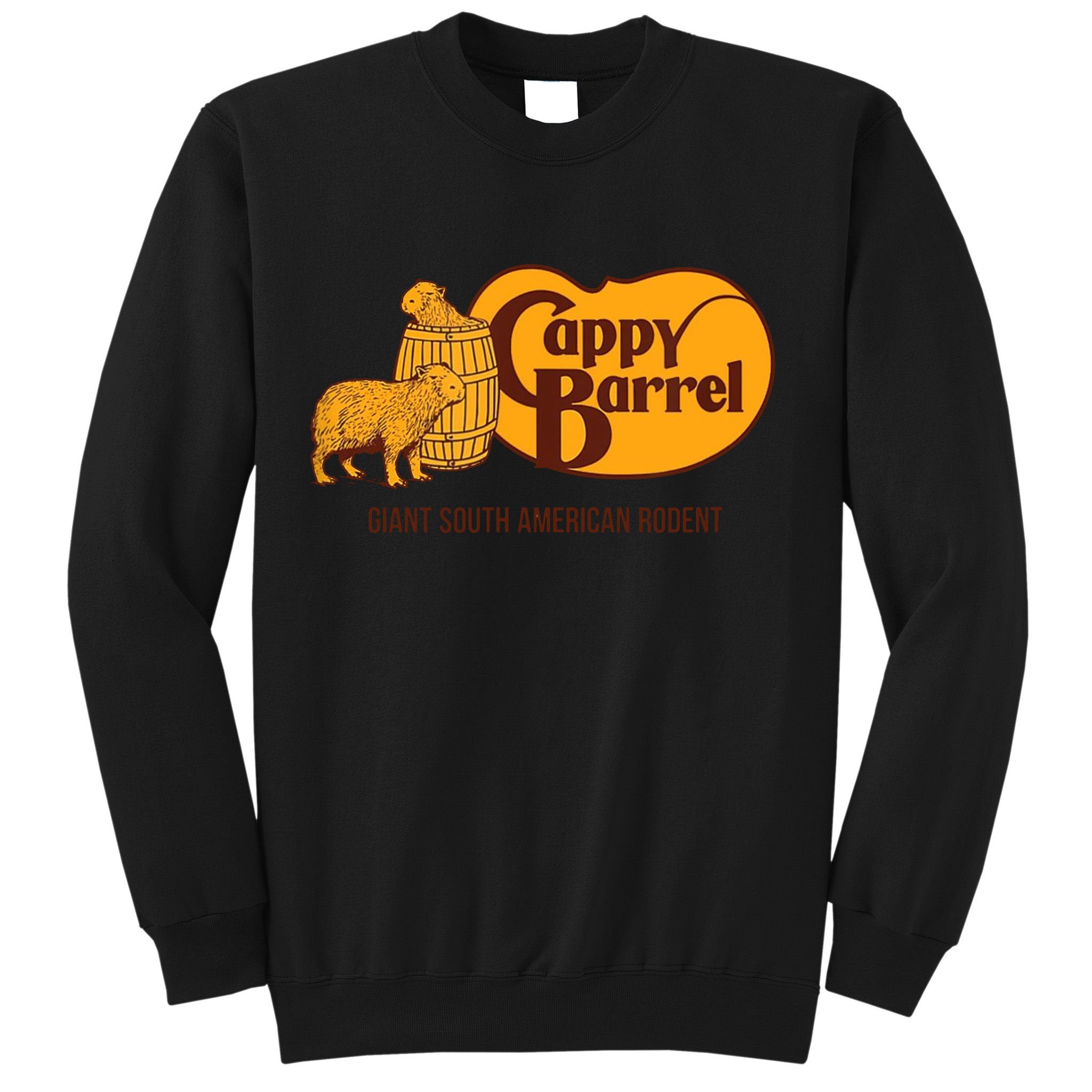 Cappy Barrel Capybara Campaign Store Sweatshirt