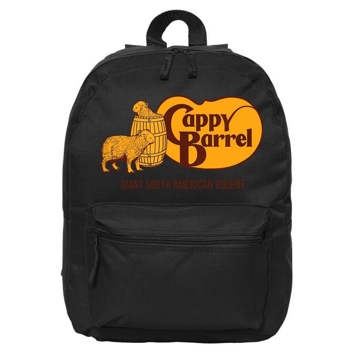 Cappy Barrel Capybara Campaign Store 16 in Basic Backpack