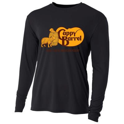 Cappy Barrel Capybara Campaign Store Cooling Performance Long Sleeve Crew