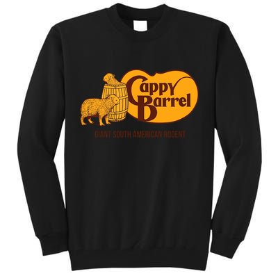 Cappy Barrel Capybara Campaign Store Tall Sweatshirt
