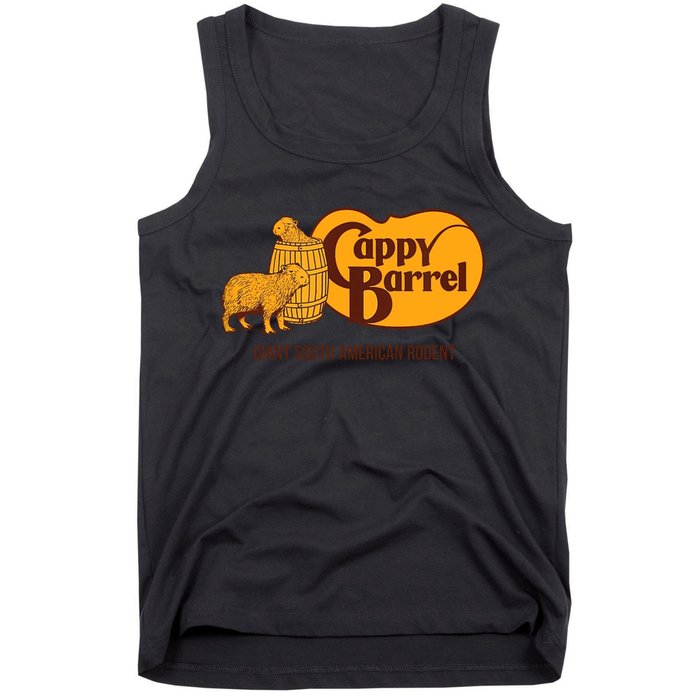 Cappy Barrel Capybara Campaign Store Tank Top