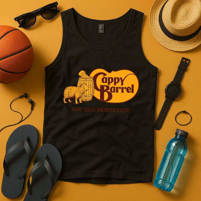 Cappy Barrel Capybara Campaign Store Tank Top