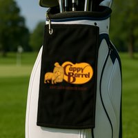 Cappy Barrel Capybara Campaign Store Golf Towel