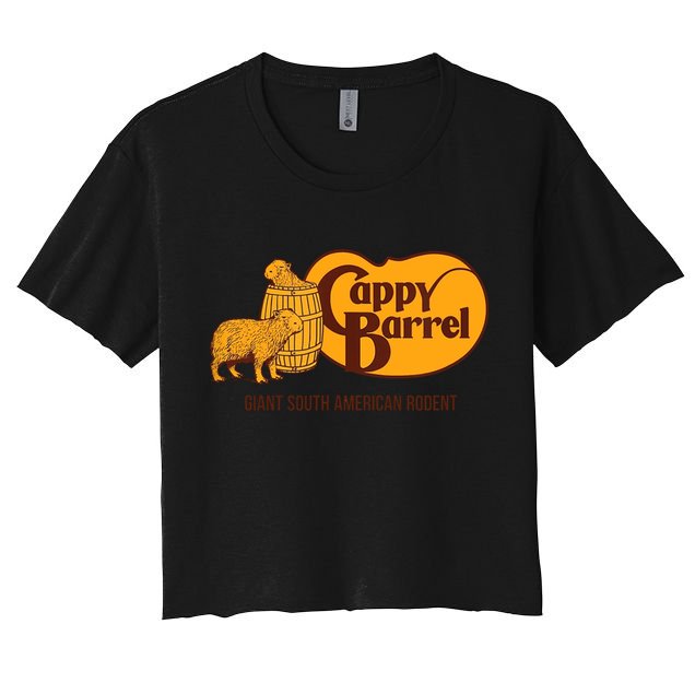 Cappy Barrel Capybara Campaign Store Crop Top
