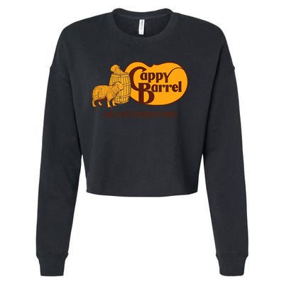 Cappy Barrel Capybara Campaign Store Cropped Pullover Crew