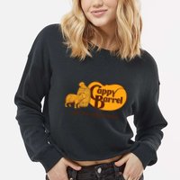 Cappy Barrel Capybara Campaign Store Cropped Pullover Crew