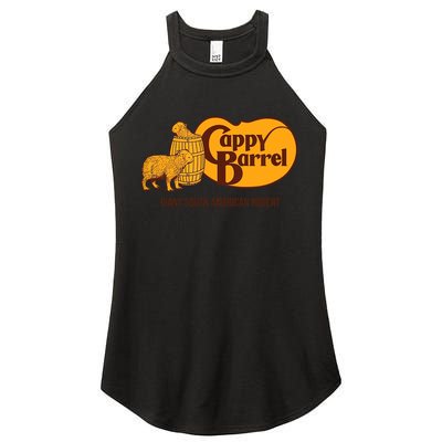 Cappy Barrel Capybara Campaign Store Women's Perfect Tri Rocker Tank