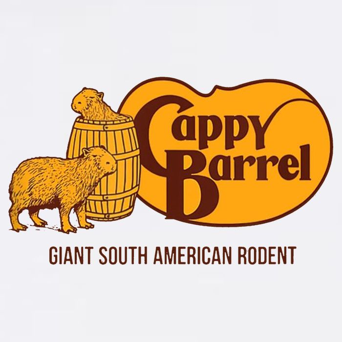 Cappy Barrel Capybara Campaign Store Garment-Dyed Sweatshirt