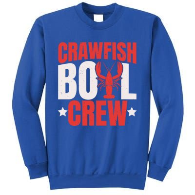 Crawfish Boil Crew Design Funny Crawfish Lover Cajun Season Great Gift Sweatshirt