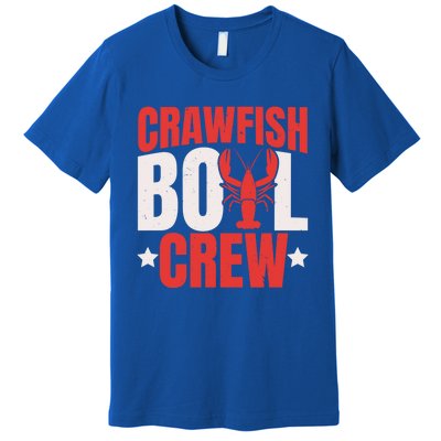 Crawfish Boil Crew Design Funny Crawfish Lover Cajun Season Great Gift Premium T-Shirt