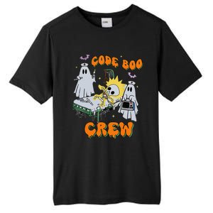 Code Boo Crew Funny Ghost Nurse Halloween Costume Nursing Great Gift Tall Fusion ChromaSoft Performance T-Shirt