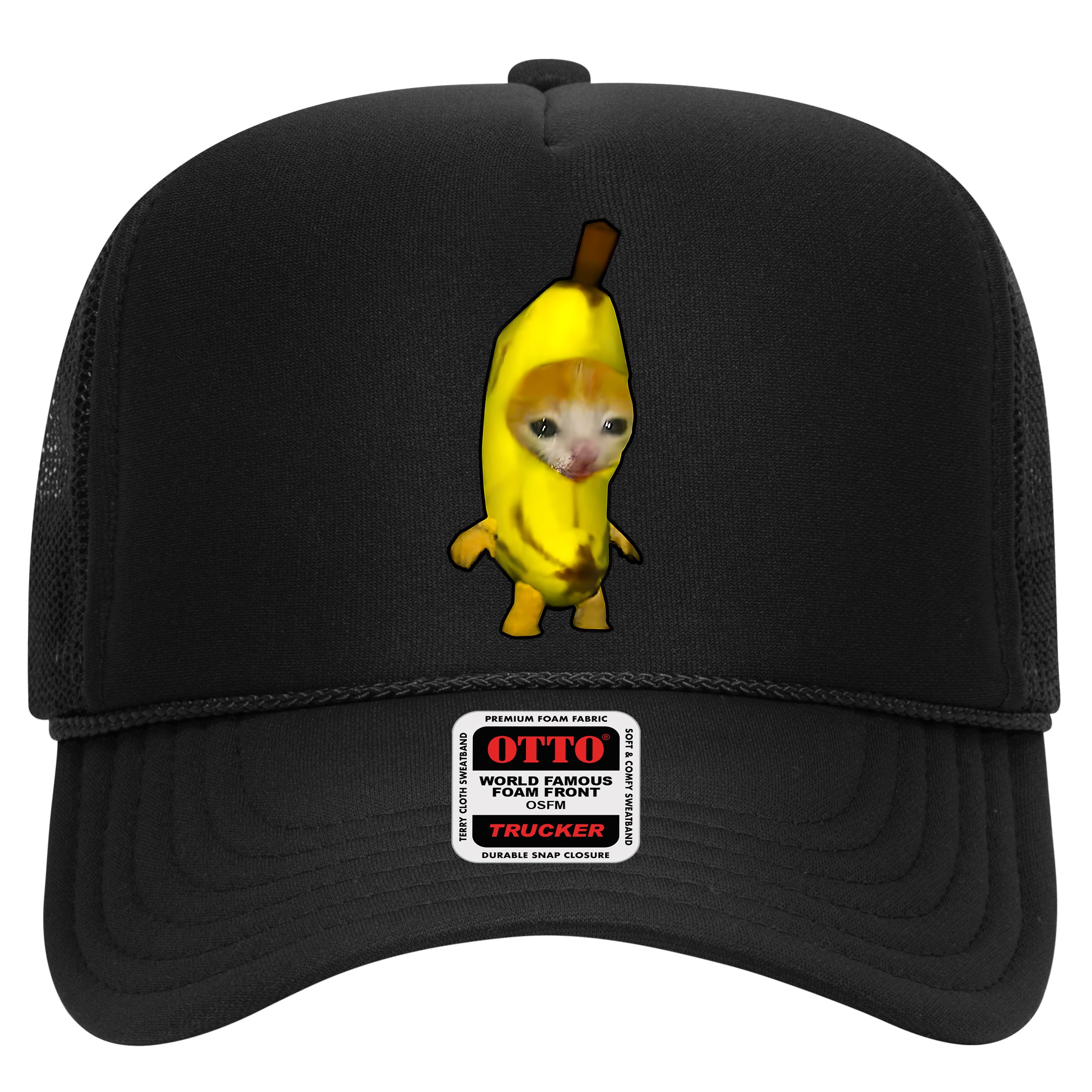 Cute Banana Cat Happy Bananacat Meme Kitty Cat Lovers Meme Hat