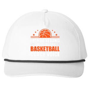 Cool Basketball Coach For  Wo Team Basketball Coaching Snapback Five-Panel Rope Hat