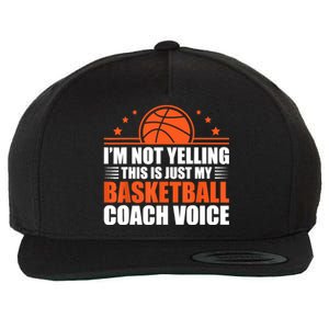 Cool Basketball Coach For  Wo Team Basketball Coaching Wool Snapback Cap