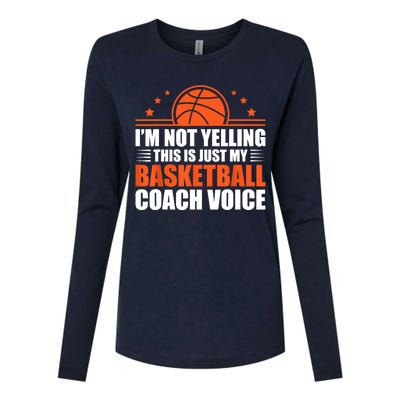 Cool Basketball Coach For  Wo Team Basketball Coaching Womens Cotton Relaxed Long Sleeve T-Shirt