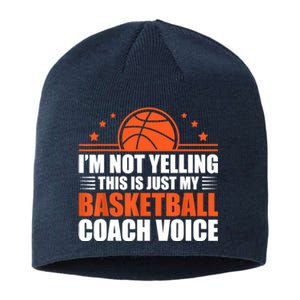 Cool Basketball Coach For  Wo Team Basketball Coaching Sustainable Beanie