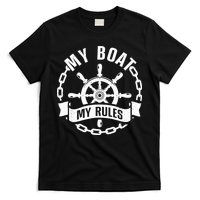 Cool Boat Captain Design For Boat Captain Boating T-Shirt