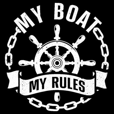 Cool Boat Captain Design For Boat Captain Boating T-Shirt