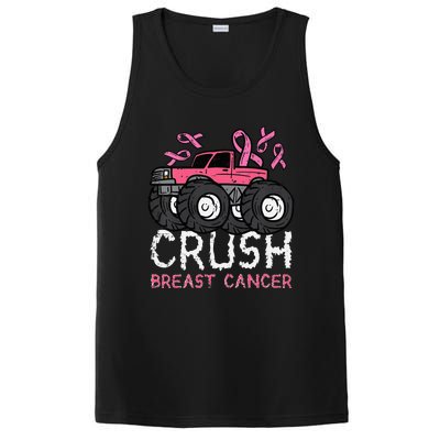 Crush Breast Cancer Awareness Monster Truck PosiCharge Competitor Tank