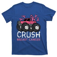 Crush Breast Cancer Awareness Monster Truck T-Shirt