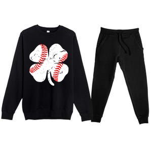 Clover Baseball Premium Crewneck Sweatsuit Set